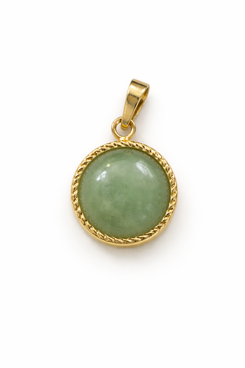 Sage Stone Charm
