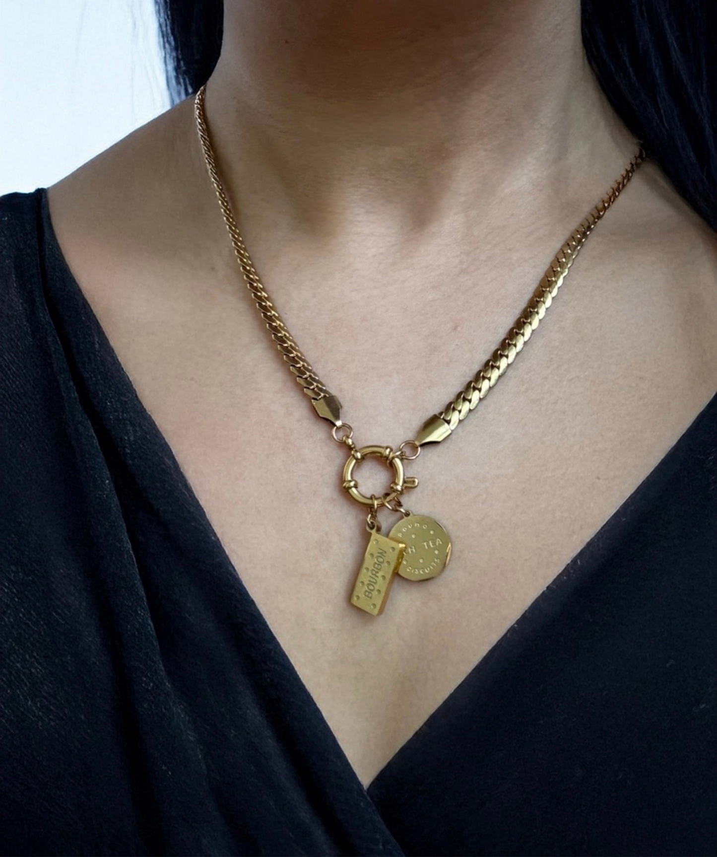 Rich Tea Biscuit Pendant