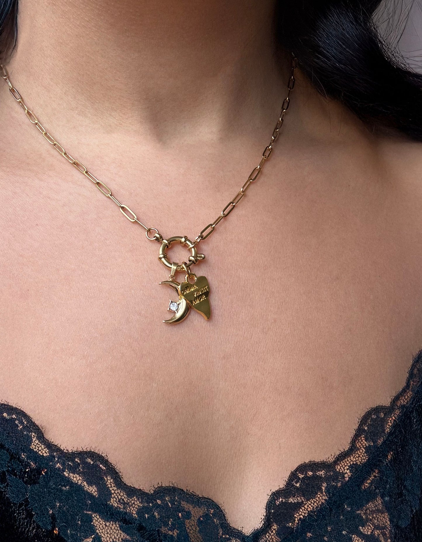 Crescent Moon Pendant