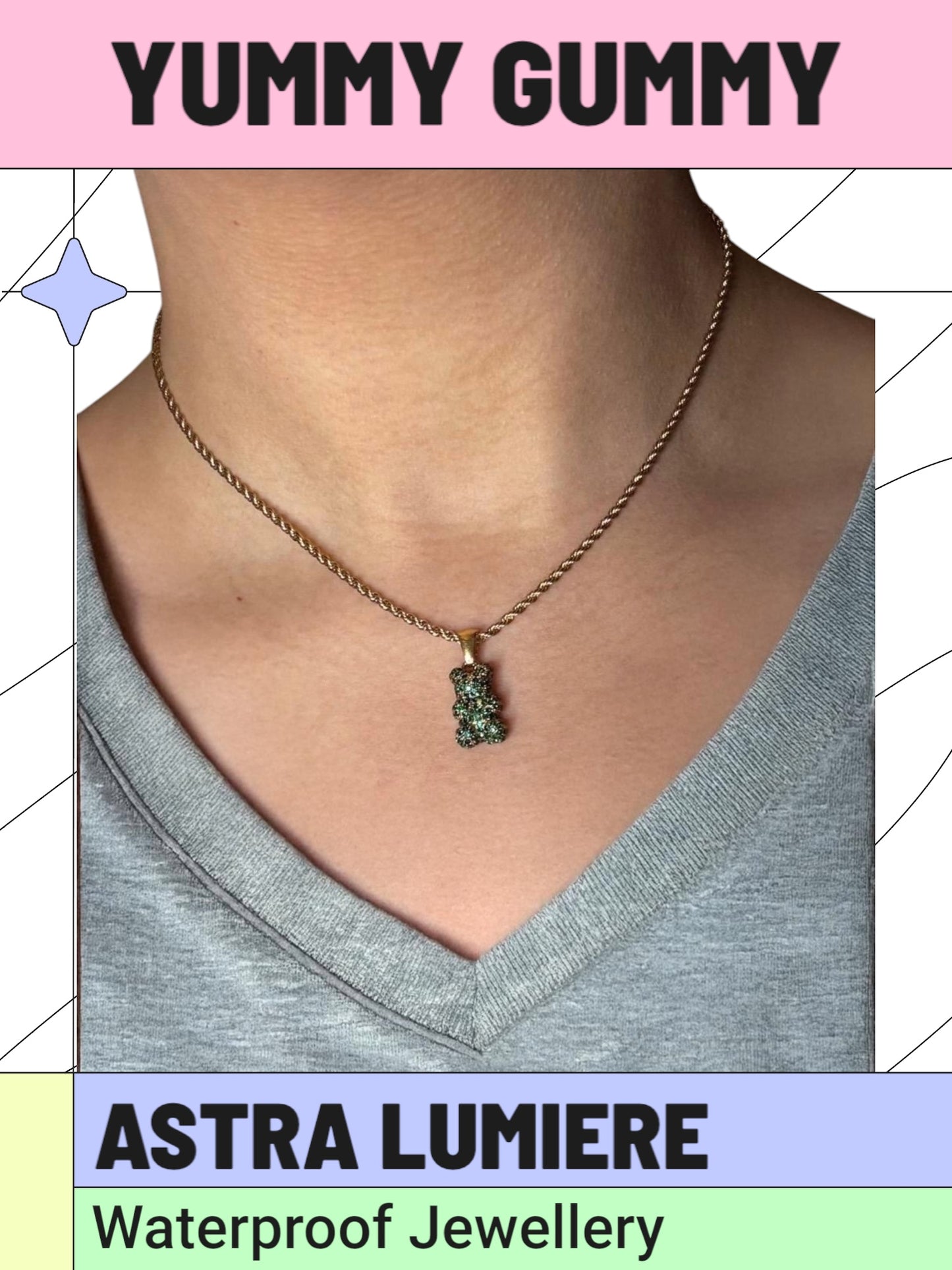 Emerald Gummy Chain
