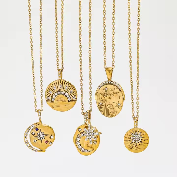 Gardener's Gold Necklace