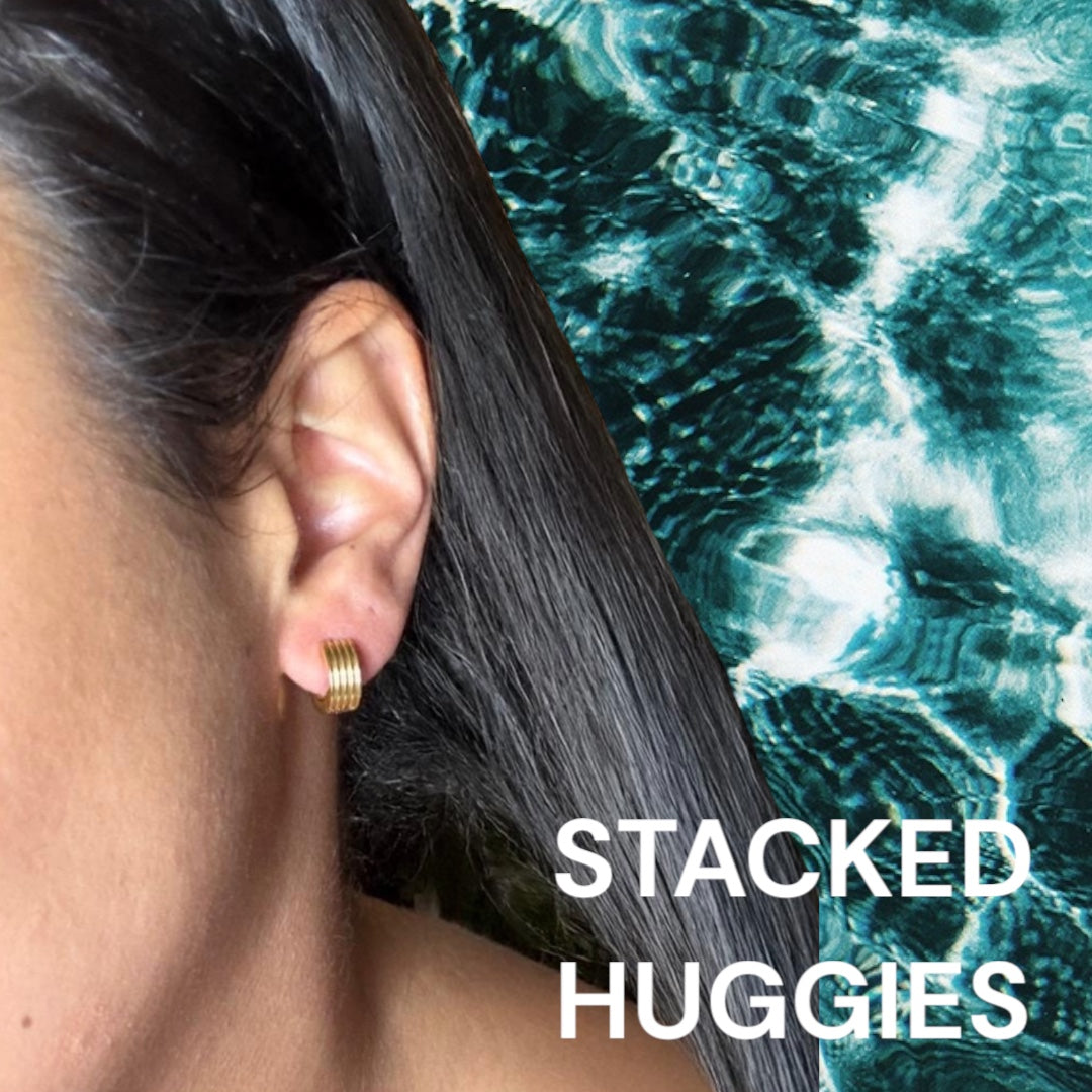 Small Stacked Huggies