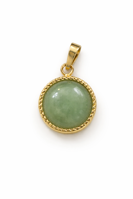 Sage Stone Charm