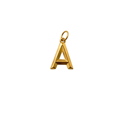 Bold Letter Pendants