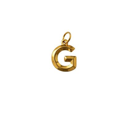 Bold Letter Pendants