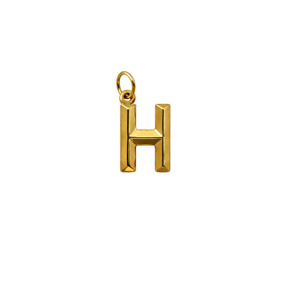 Bold Letter Pendants