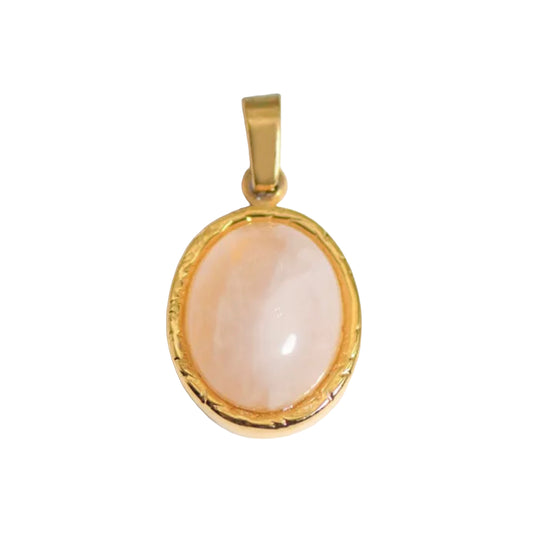 Pink Gemstone Pendant