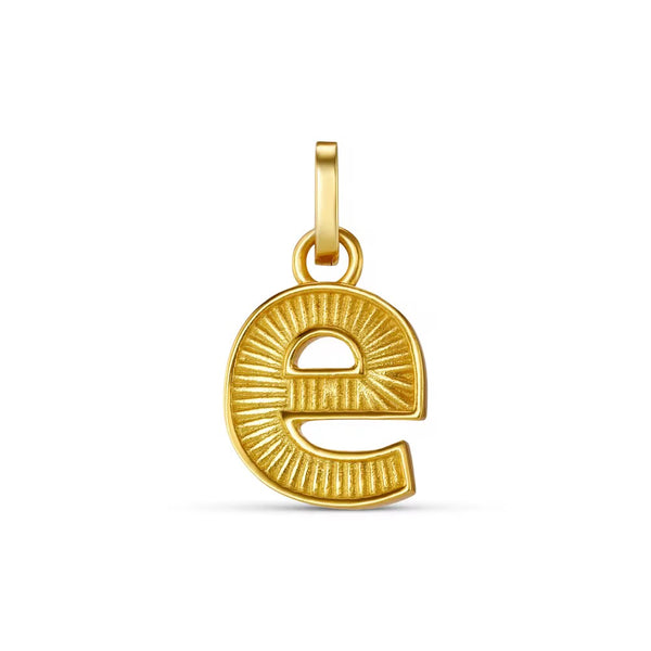 Letter ‘E’ Charm