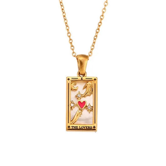 Lovers Tarot Necklace