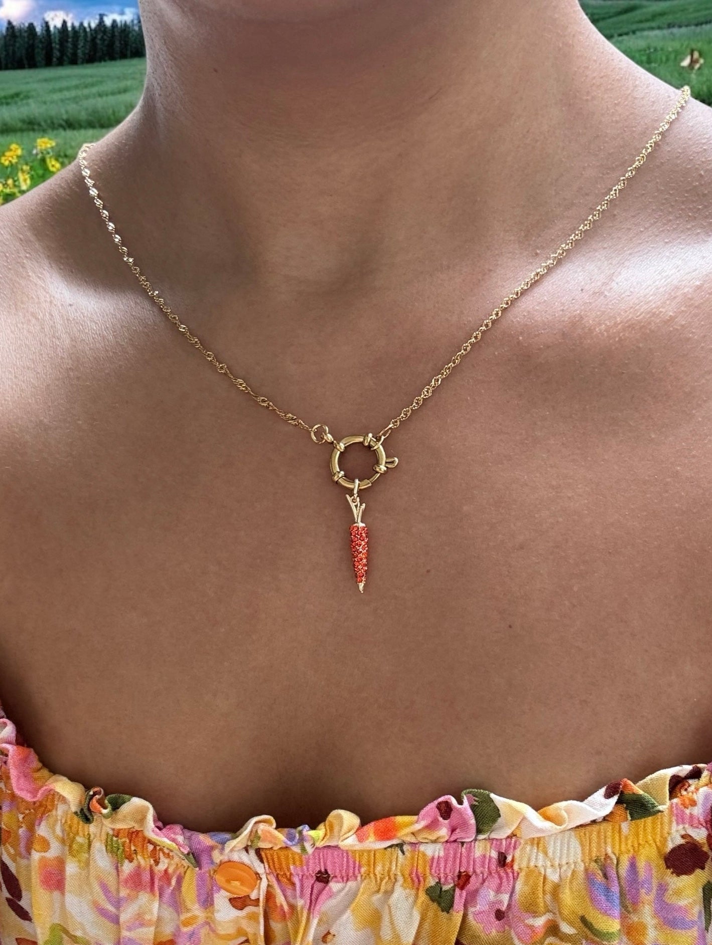 Carrot Pendant