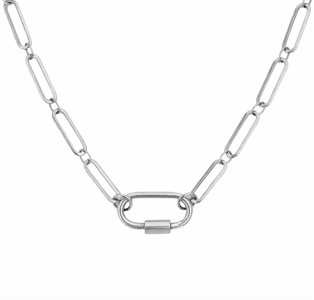 The Oval Link Clasp Chain