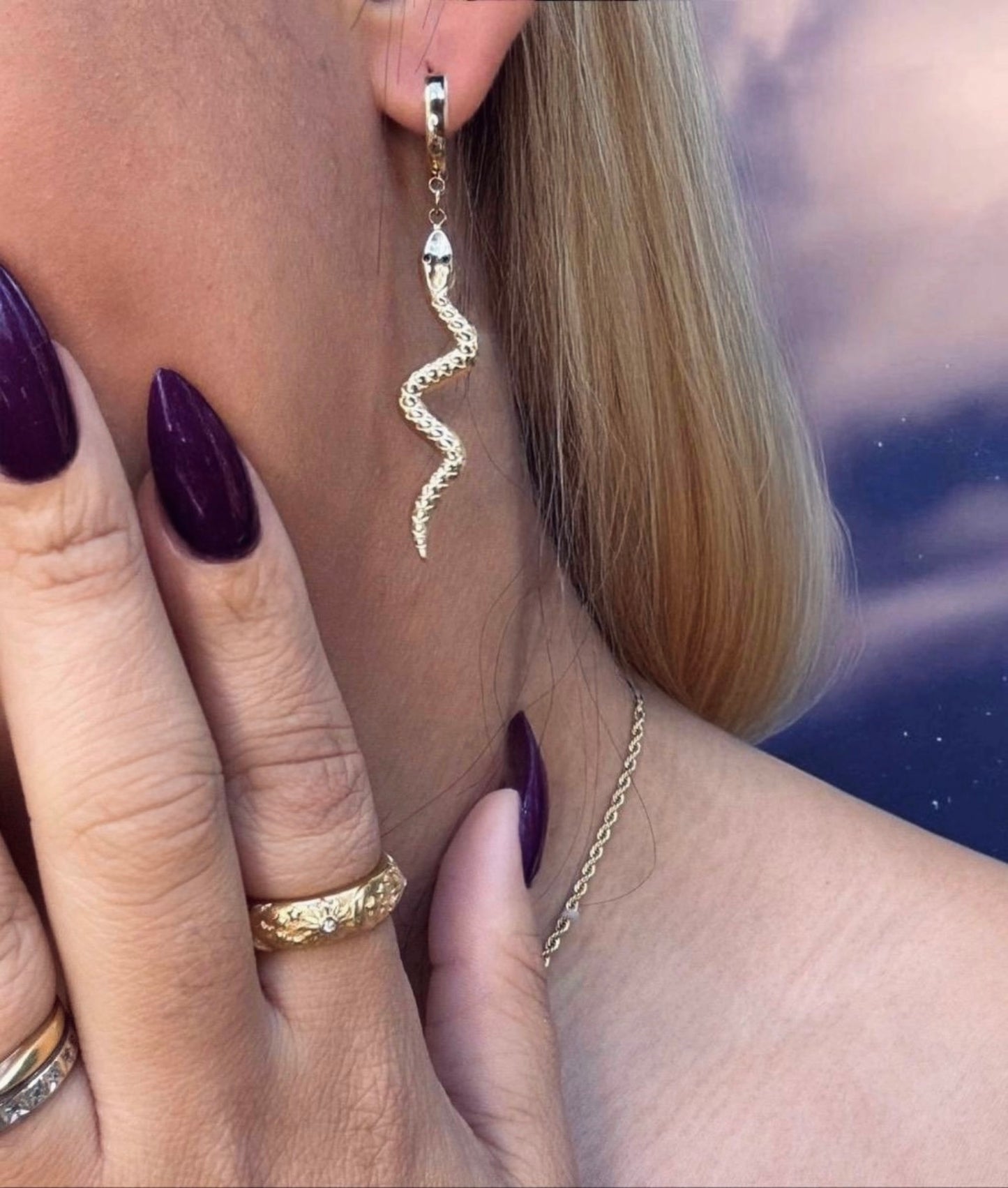 Snake Earrings