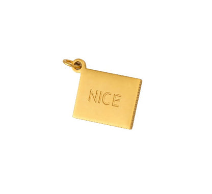 Nice Biscuit Pendant