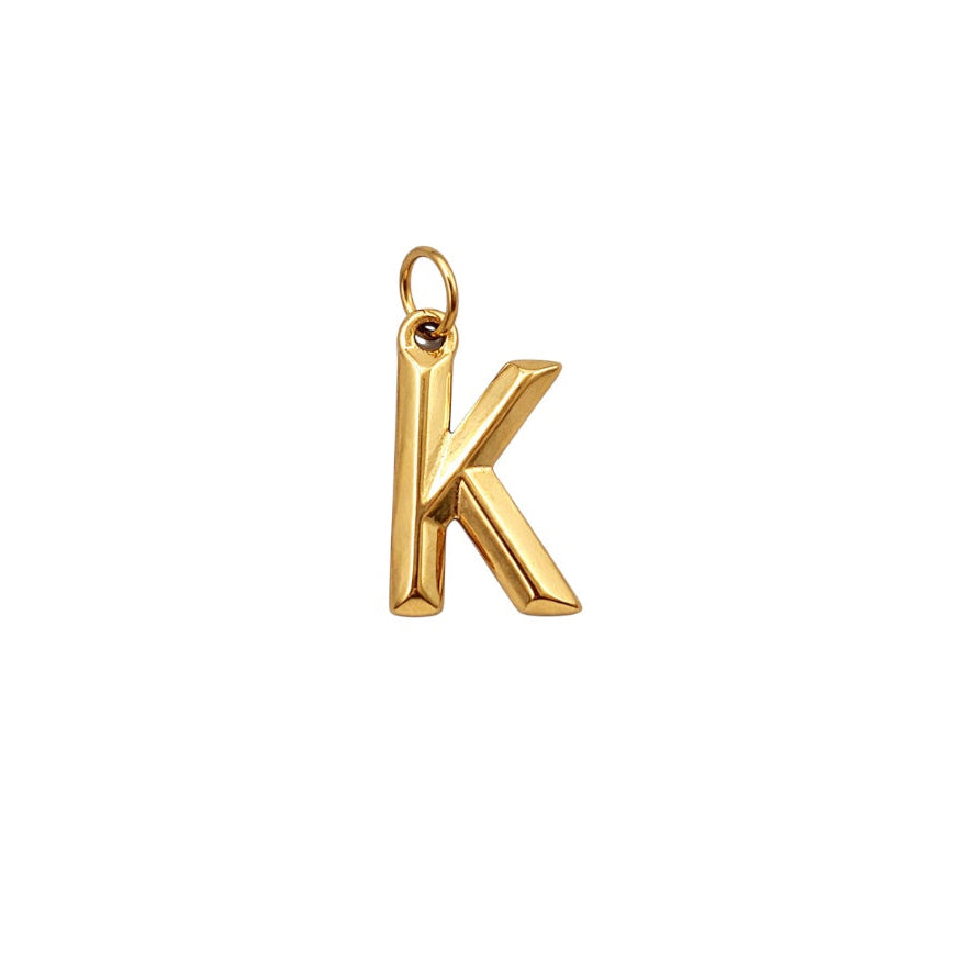 Bold Letter Pendants