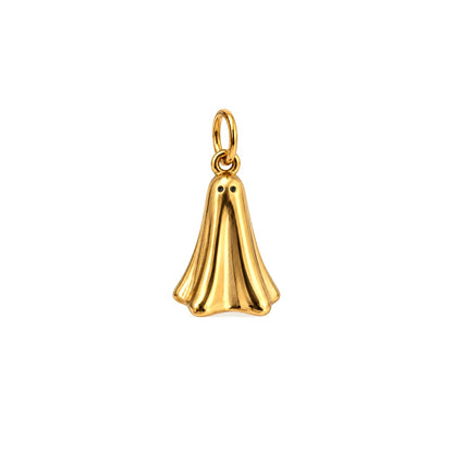 Little Ghost Charm in 18k gold plated stainless steel