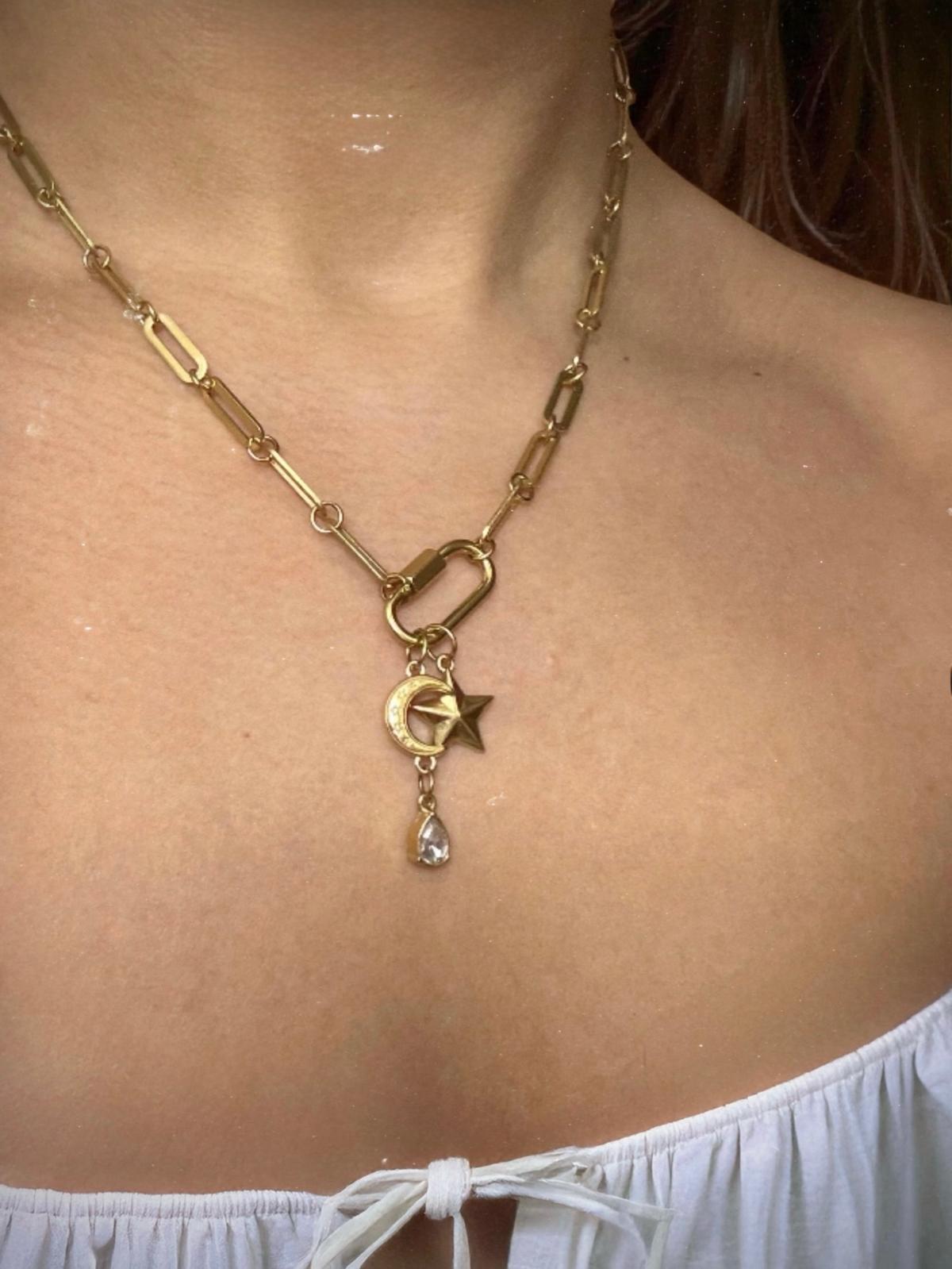 Tiny Moondrop Pendant